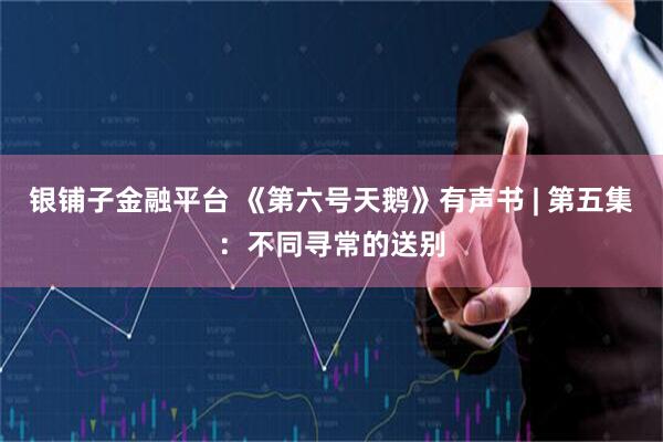 银铺子金融平台 《第六号天鹅》有声书 | 第五集：不同寻常的送别