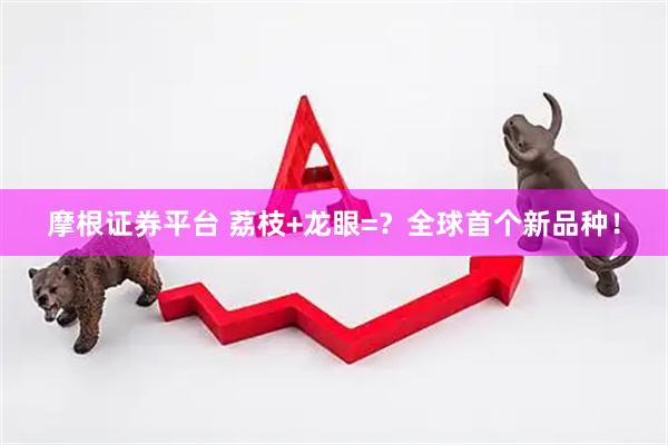 摩根证券平台 荔枝+龙眼=？全球首个新品种！